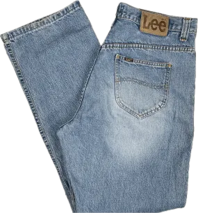 1990's Vintage Lee Australian Made Mens 'Loose' Jeans- Size 84 or 34"