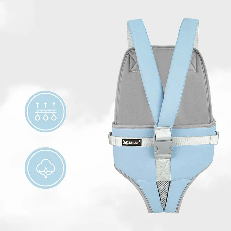 Adjustable Pet Front Carrier Backpack Legs Out Easy-Fit Puppy Cat Carrier