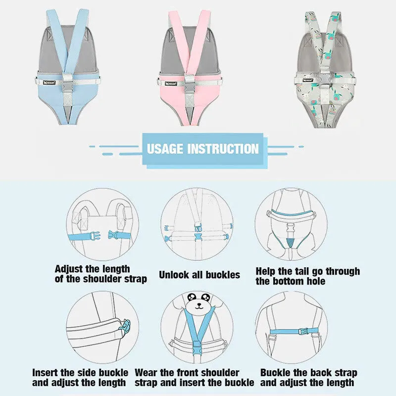 Adjustable Pet Front Carrier Backpack Legs Out Easy-Fit Puppy Cat Carrier