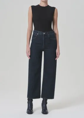 Agolde Ren High Rise Wide Leg in Polished