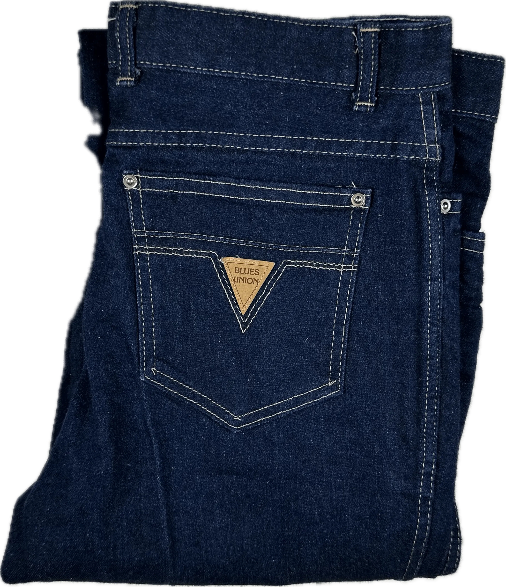 Blues Union Genuine 1980's Aussie Mens Vintage Denim Jeans - 34