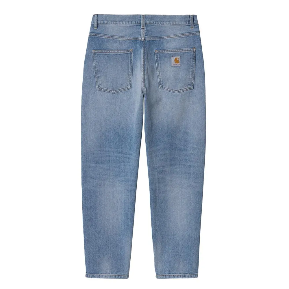 Carhartt WIP Denim Newel Pant Blue Light Used Wash
