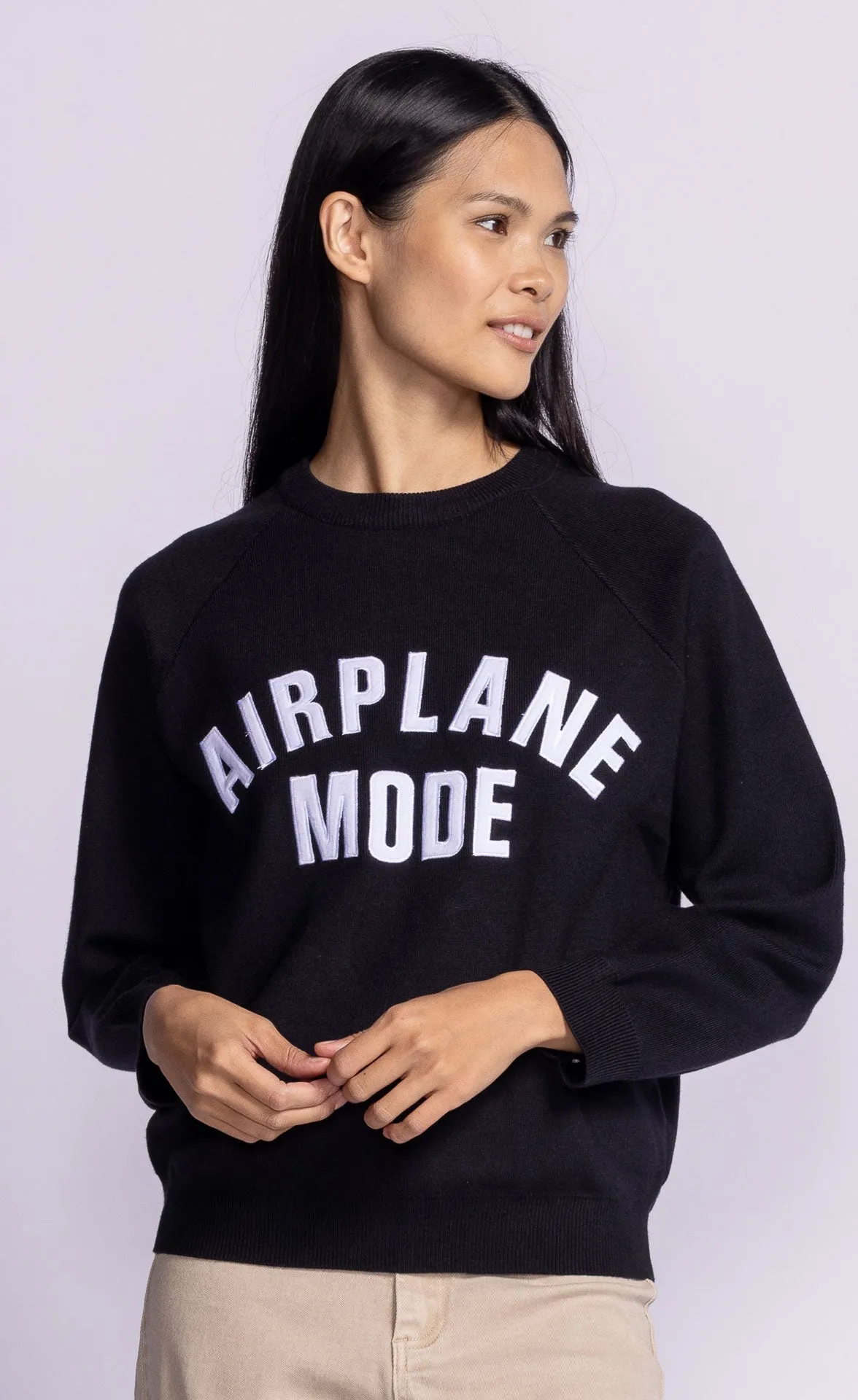 Catching Flights Sweater - Black