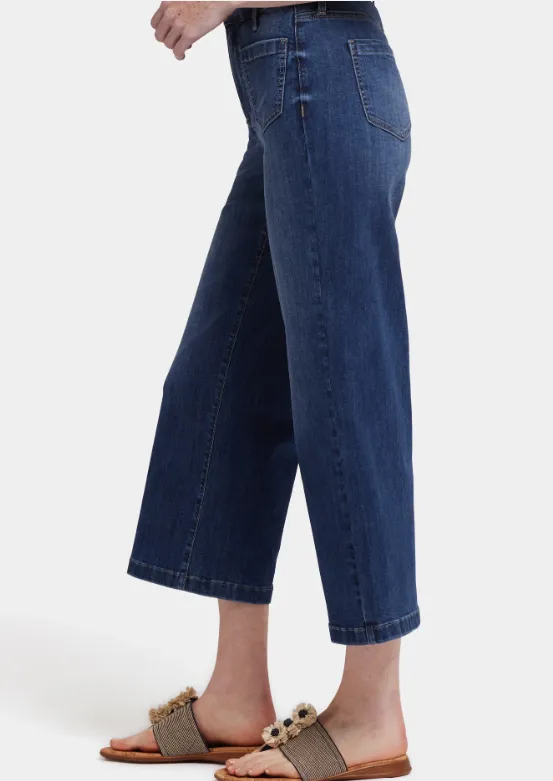 Coco Relaxed Wide Leg Crop Jeans