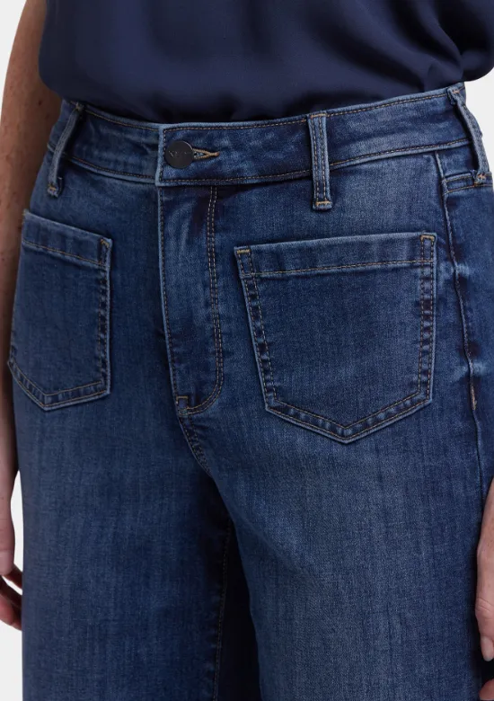 Coco Relaxed Wide Leg Crop Jeans