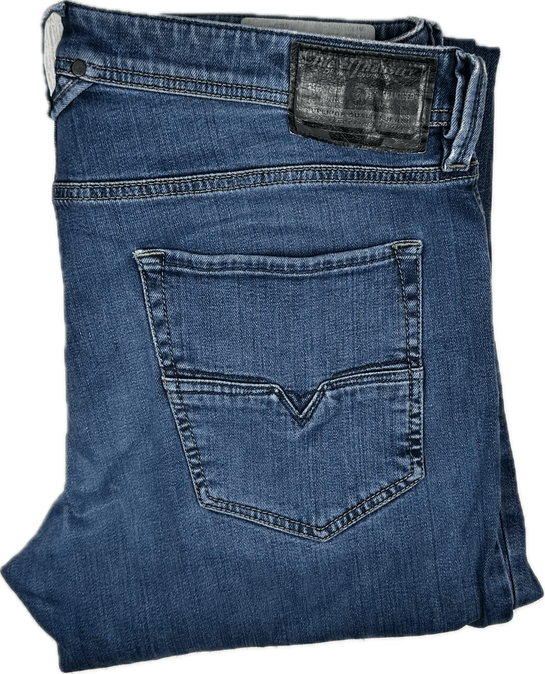 Diesel 'Larkee-Beex' Denim Easy Fit Stretch Jeans -Size 36/34