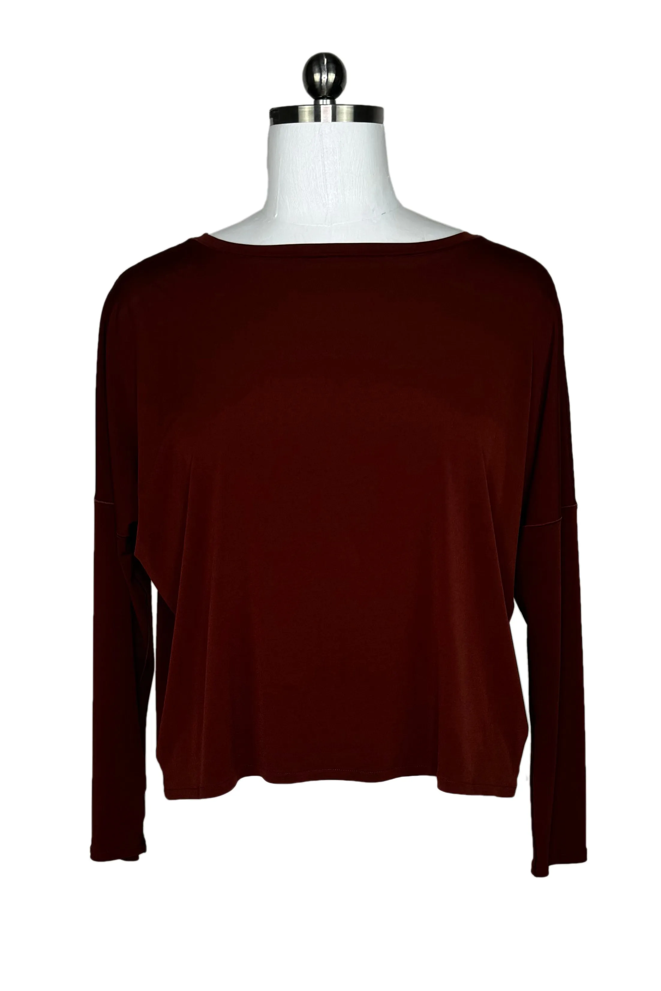 Easy fit long sleeve top