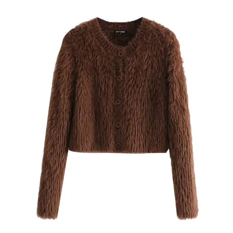 FUR SOFT TOUCH CARDIGAN