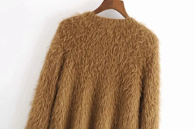 FUR SOFT TOUCH CARDIGAN
