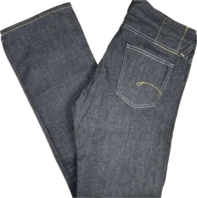 G Star RAW  'Core Classic' Mens Button Fly Jeans -Size 33