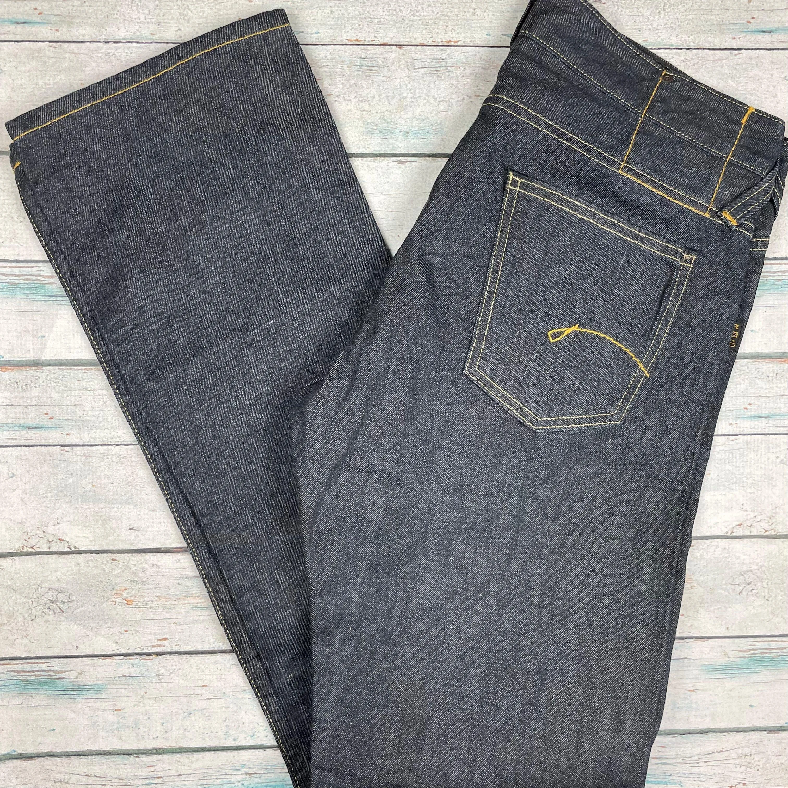 G Star RAW  'Core Classic' Mens Button Fly Jeans -Size 33