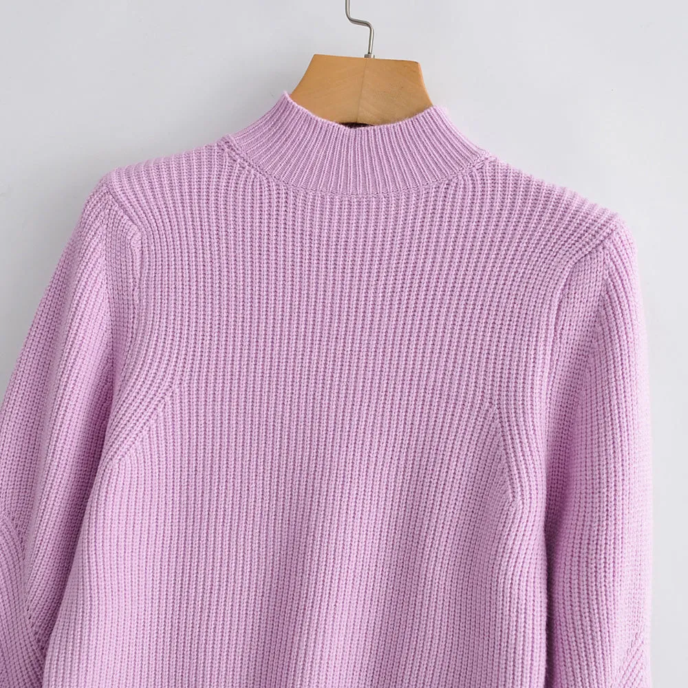 HIGH NECK SWEATER