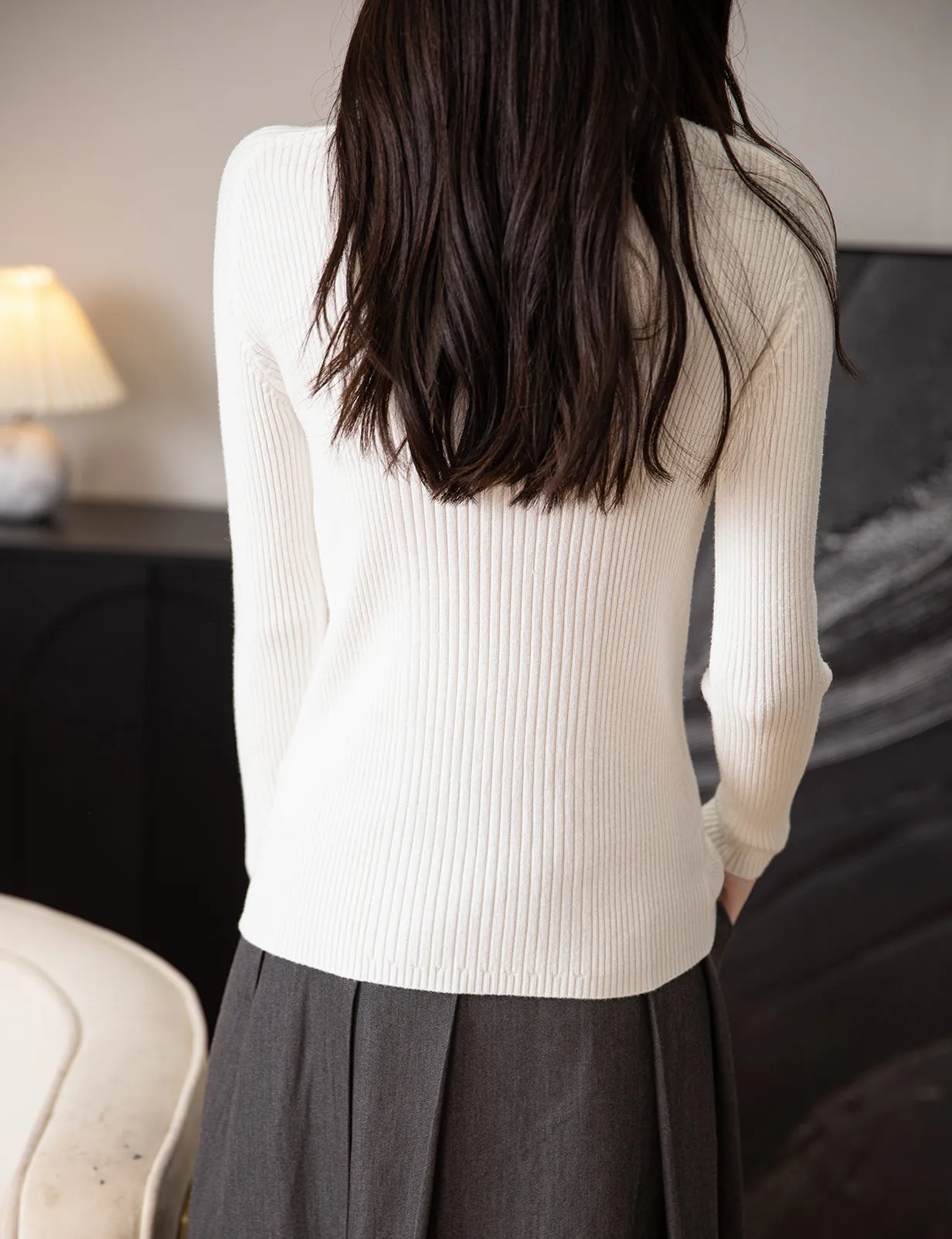 Holly Turtleneck Woman Sweater