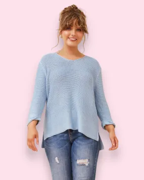 Maddie Knit - Sky Blue