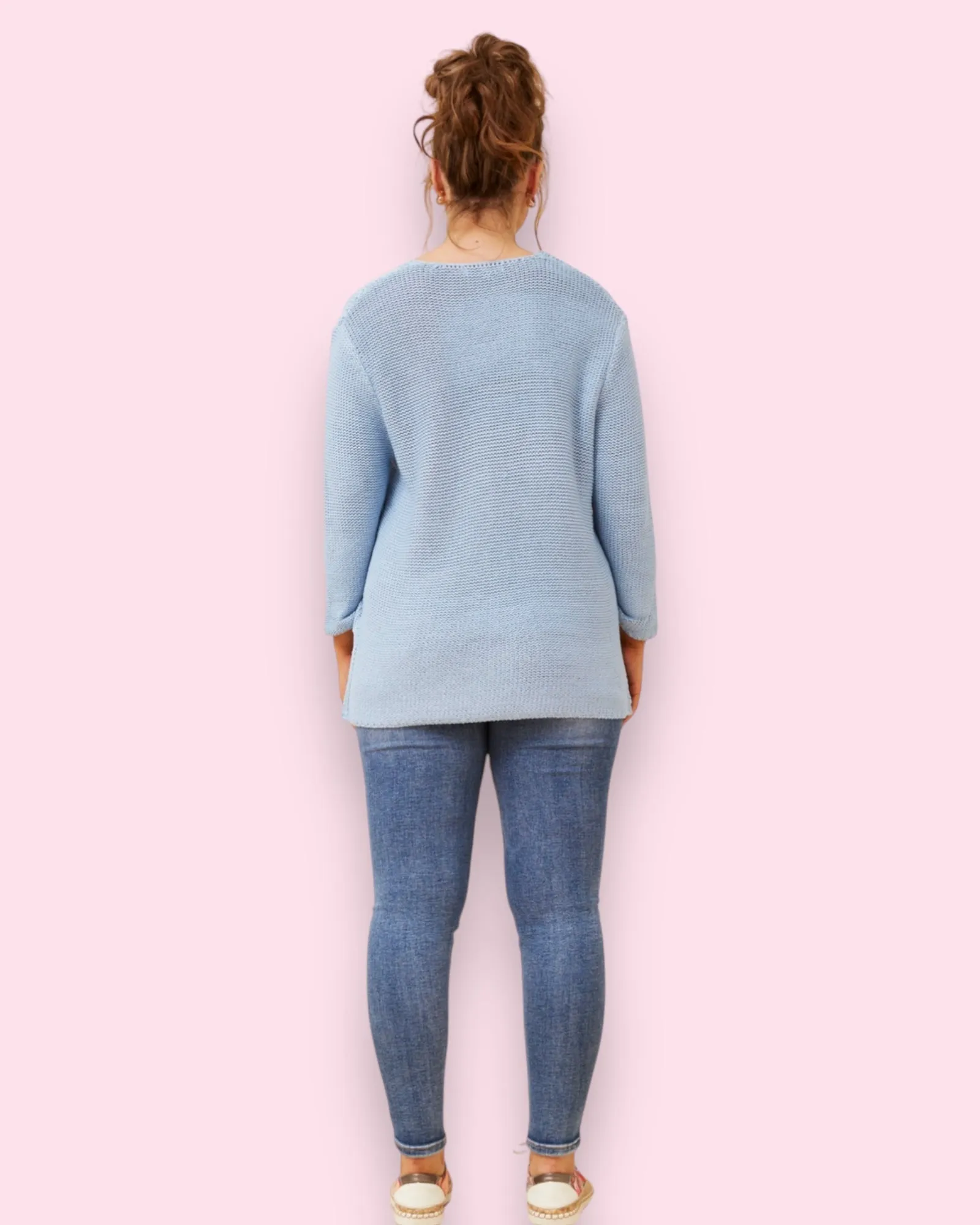 Maddie Knit - Sky Blue