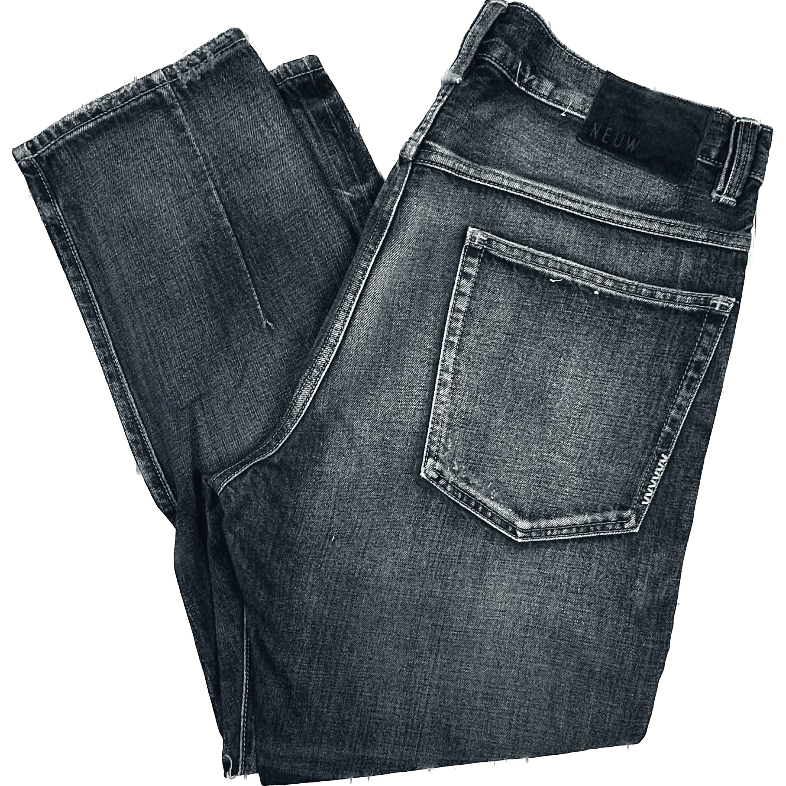 NEUW Mens 'Studio Relaxed' Stretch Denim Jeans - Size 34S