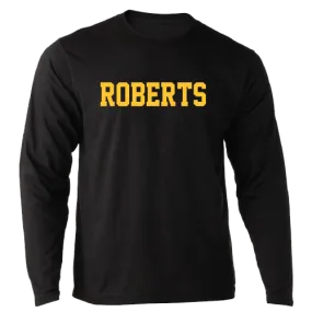 Roberts Black Long Sleeve Middle School Tees