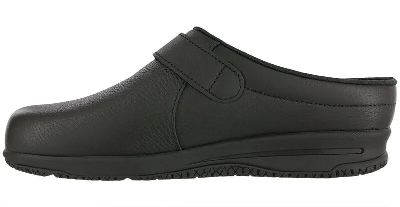 SAS Clog SR Slip On Loafer - Black
