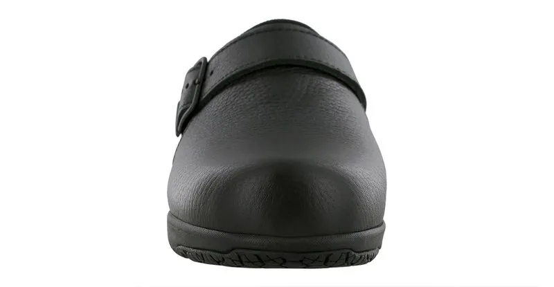 SAS Clog SR Slip On Loafer - Black