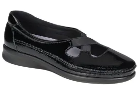 SAS Crissy Slip On Loafer - Black Patent