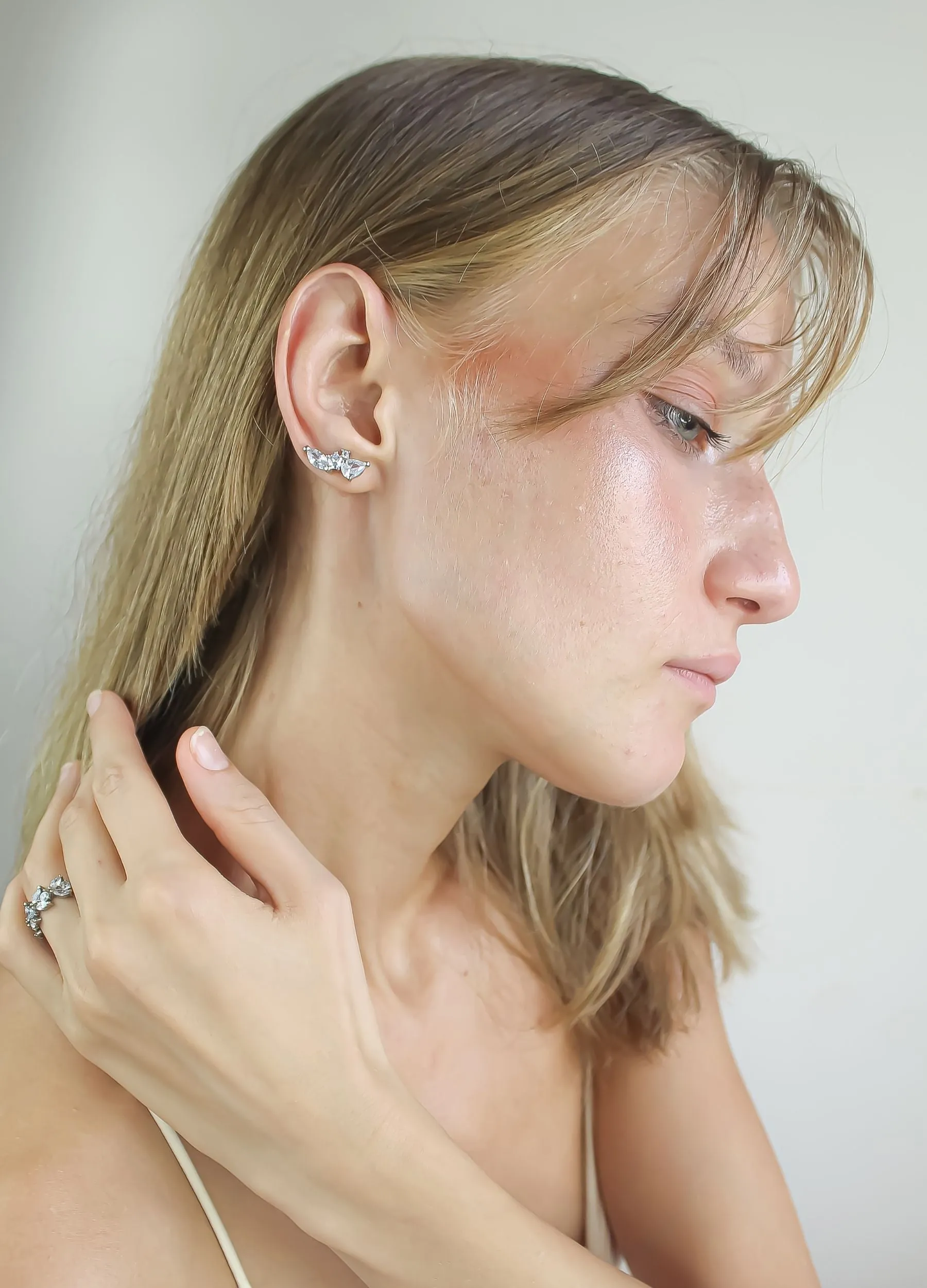 Silver Benitta Earrings