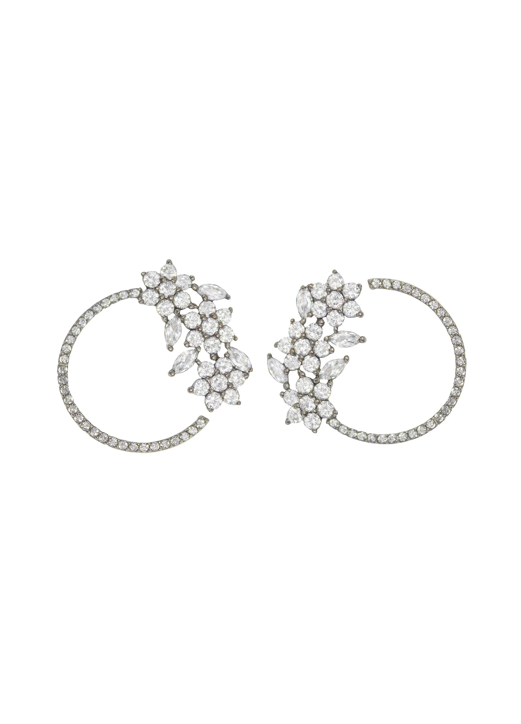 Silver Salamander Earrings