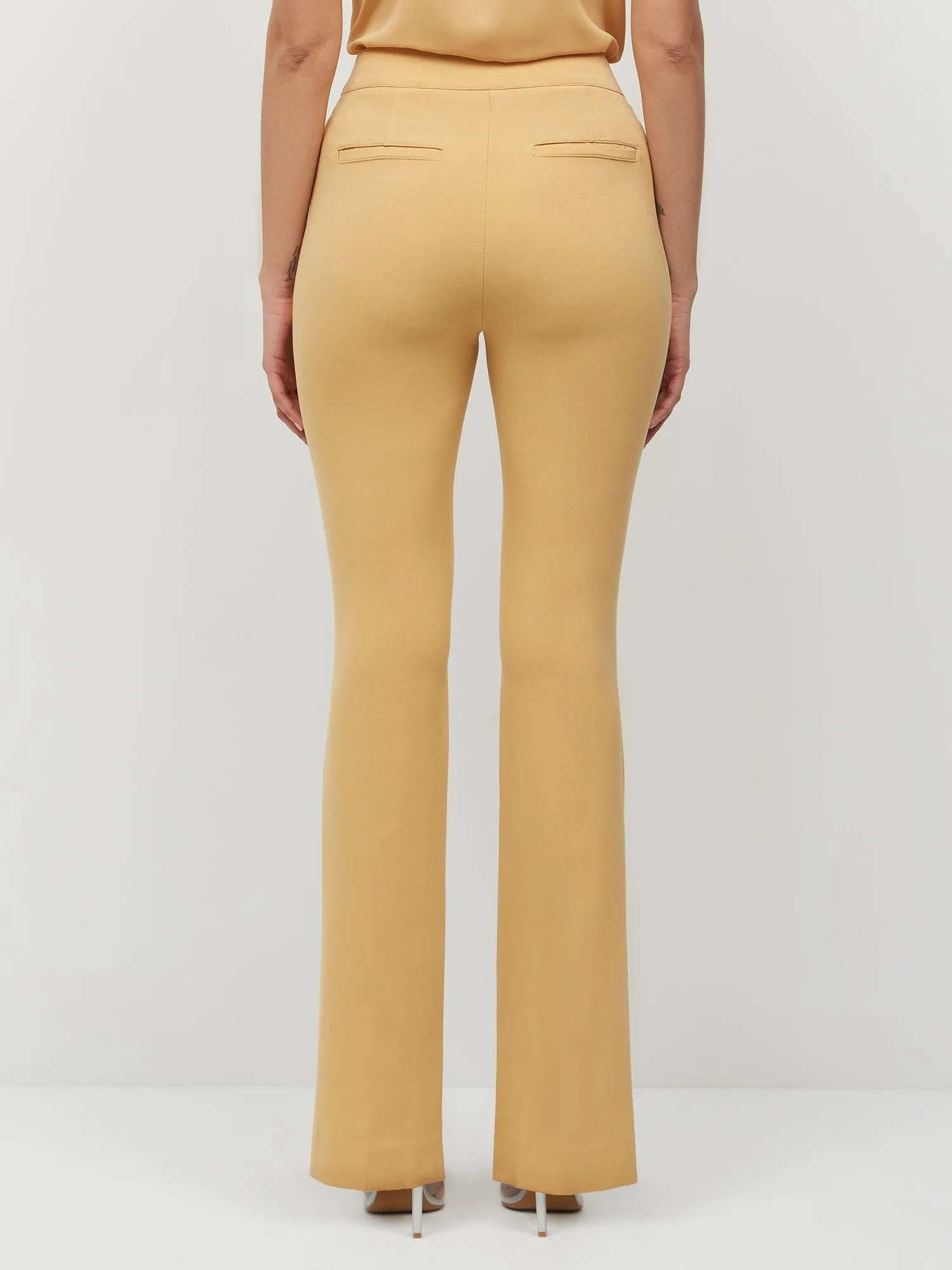 Tall Essential Stretch Mid-Rise Barely Bootcut Pant