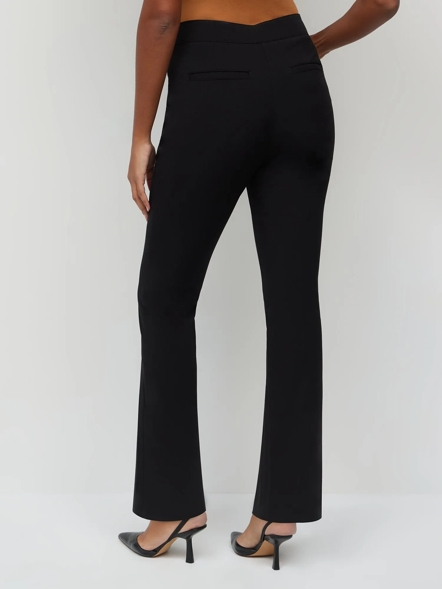 Tall Essential Stretch Mid-Rise Barely Bootcut Pant