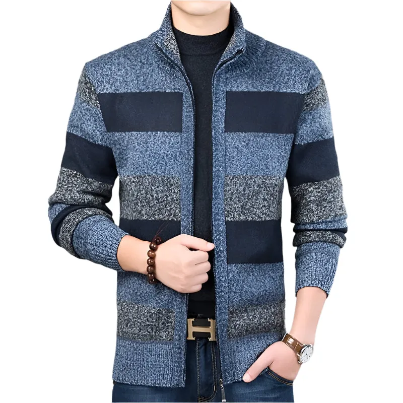 Thick Warm Knitted cardigan Sweater For Men