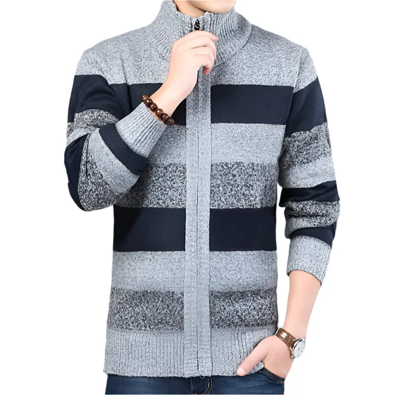 Thick Warm Knitted cardigan Sweater For Men