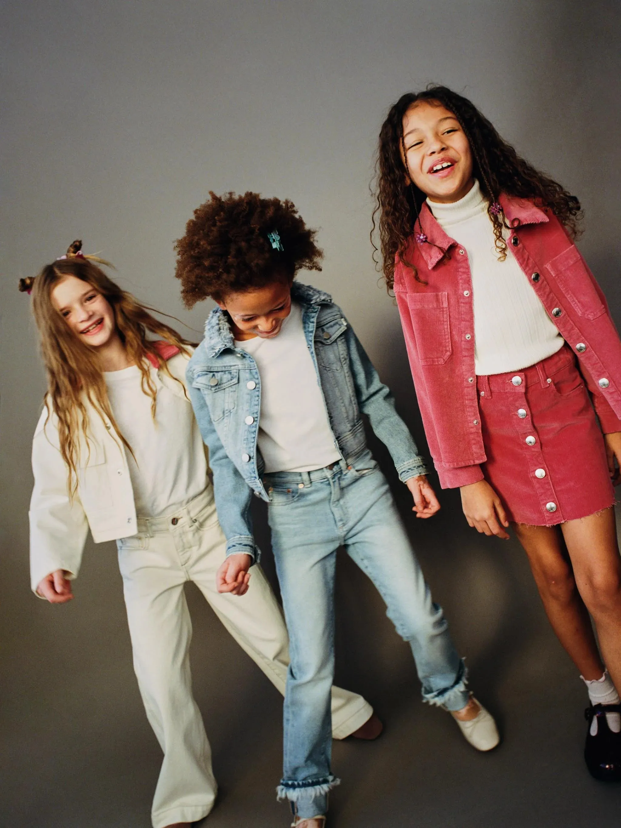 Toddler Girls Emie Straight High Rise - Fountain Fur