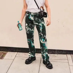 Wave casual street trousers